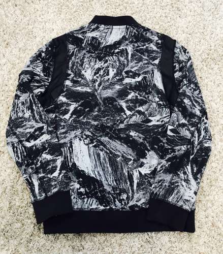 Calvin Klein Jeans Bomber Zip Jacket Black Grey Men's Size Medium Winter Clothe deals